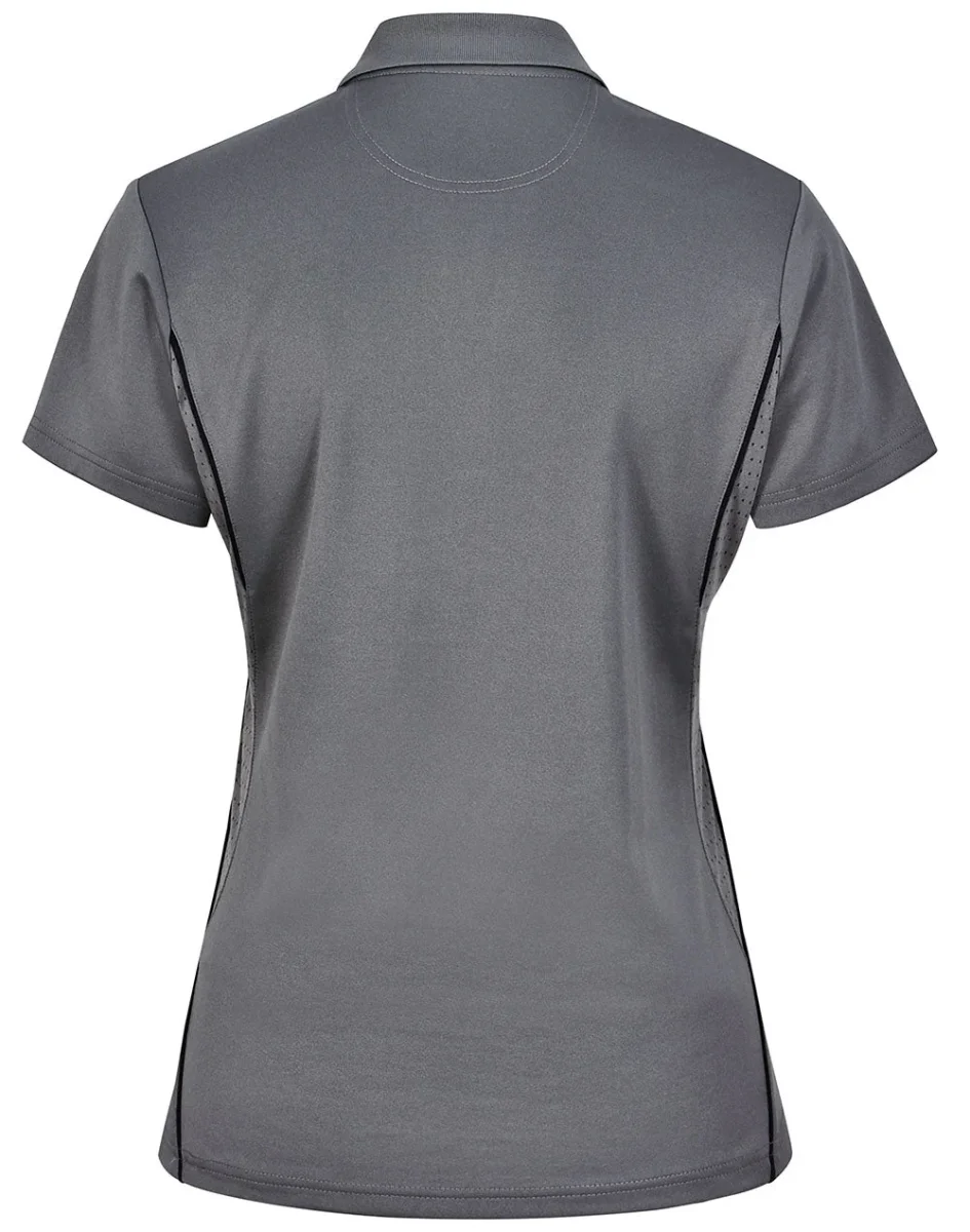 Winning Spirit Ladies Sustainable Poly/Cotton Contrast SS Polo-(PS94) - Image 5